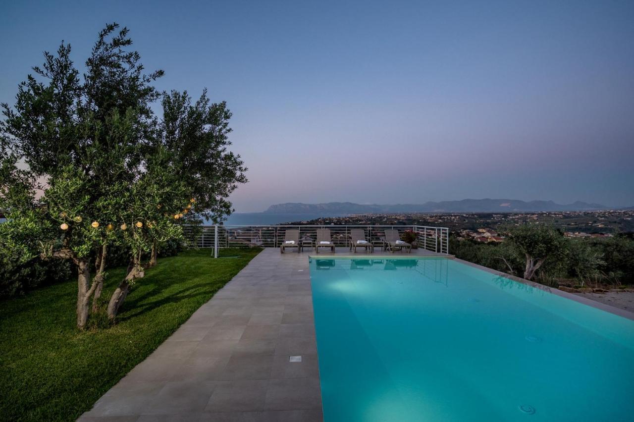 Villa Maria Con Piscina E Vista Mare Castellammare del Golfo Exterior photo