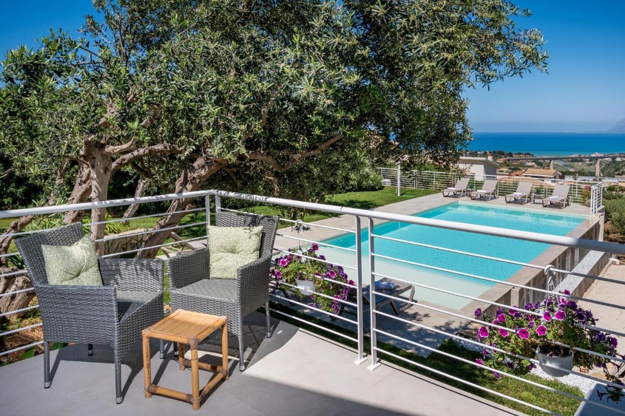 Villa Maria Con Piscina E Vista Mare Castellammare del Golfo Exterior photo