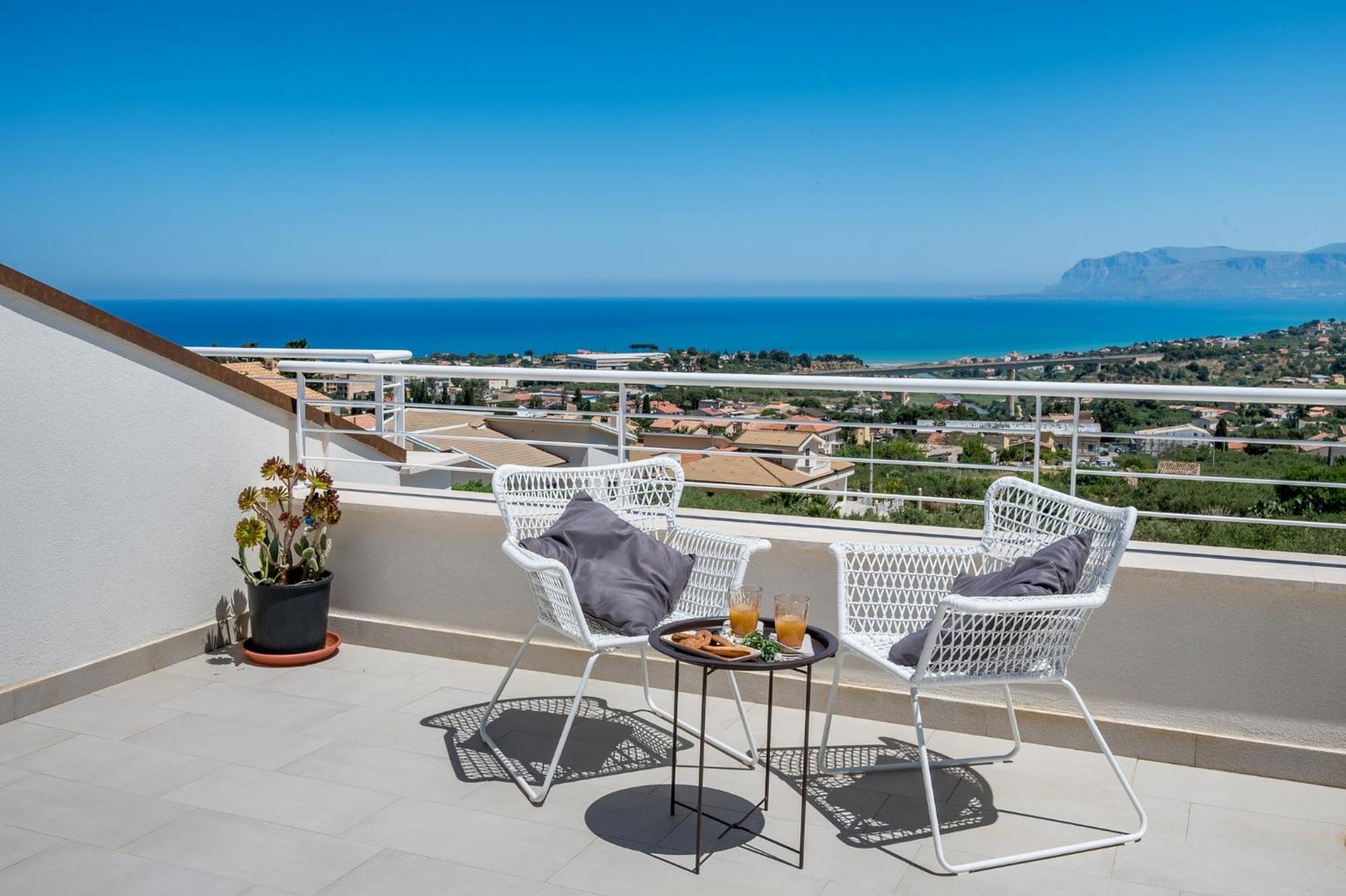 Villa Maria Con Piscina E Vista Mare Castellammare del Golfo Room photo